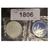 1971 UNCIRCULATED SILVER DOLLAR
