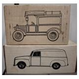 2 PC ERTL COIN BANKS