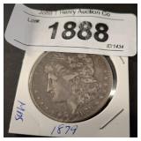 1879 MORGAN SILVER DOLLAR