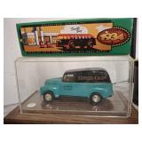 TEXACO AND MUFFLER WAGON COIN BANKS