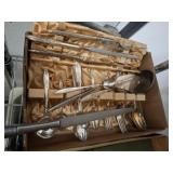 WELDEN NICKEL SILVER FLATWARE SET