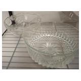 2 PC GLASS SERVING BOWLS