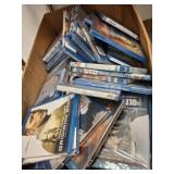 GROUP OF DVDS AND BLURAYS
