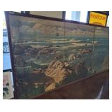 MARKER 350 VERY LARGE* OCEAN SCENE