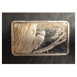 1974 WILDLIFE TREE 1 OZ INGOT