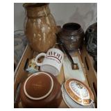 INK PIN, SUGAR, VASES, MISC