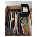 COSTUME JEWELRY AND WATCHES