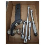 TRAILER HITCH, FOLDING LUG, TORQUE WRENCH