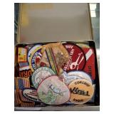 GROUP OF PATCHES, TRAINS, PLANES, MISC