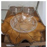 DECORATIVE BOWLS, CENTER PIECES