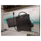 EXTERNAL HARD DRIVE AND KEYBOARD SET