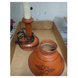VINTAGE CANDLE STICK LAMP