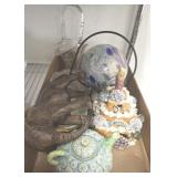 TRAY MISCS.,WOODEN ELEPHANT, NOV. BIRTHDAY