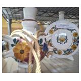 HUGARIAN PORCELAIN DECANTERS