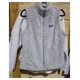 PADGONIA LARGE VEST AND XL WOOL PULL OVER