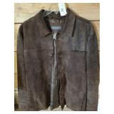 BANANA REPLUBLIC M LEATHER JACKET