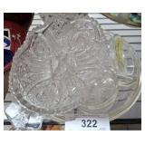 HAZEL ATLAS COASTERS AND RELISH DISH, MISC