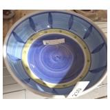BLUE MOON ITALIAN  HAND PAINTED BOWL