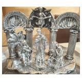 TOWLE SILVERSMITHS SILVERPLATED NATIVITY WITH