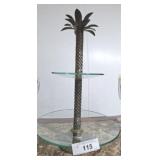 2 TIER PALM DESIGN SERVER 18IN