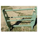 PAINTED QUILT RACK