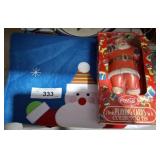 CHRISTMAS TABLE RUNNER AND PLAYING CARDS