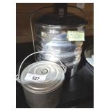 VINTAGE BUCKEYE ALUM STACKING CARRIER AND CAMPING