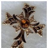 MONET RHINESTONE BROOCH