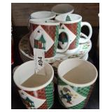 HOLIDAY PLATES AND MUGS