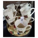 MERRY BRITE MUGS, MISC PLATTER