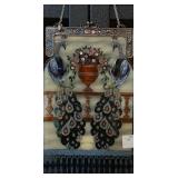 AMIA HANDPAINTED GLASS SUNCATCHER