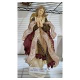 AVALON RESIN ANGEL FIGURINE 13IN