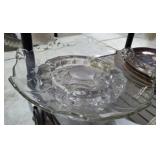 PRESIDENTIAL SEAL ASH TRAY, FLEUR DE LIS BOWL