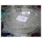 BEATTY BRODY WHIRLED SUNBRUST GLASS, MISC