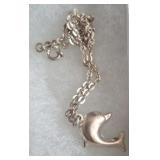 STERLING DOLPHIN ANKLET