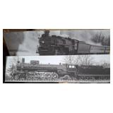 2 PC TRAIN Dï¿½COR PRINTS 26IN