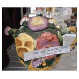 VINTAGE WCL CHINA HAND PAINTED CERAMIC TEA POT