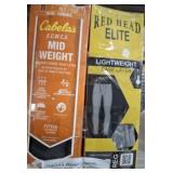 RED HEAD AND CABELAS THERMAL LAYERS
