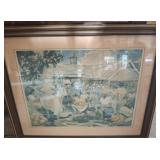 HERBIE ROSE SIGNED AND DATED MARKET SCENE