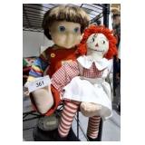 RAGGEDY ANN AND MY BUDDY DOLL
