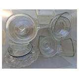 ASSORTED GLASSWARE, FIRE KING, MISC