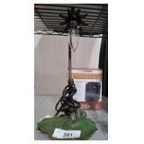CERAMIC HEATER, LILLY PAD LAMP