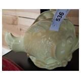 CERAMIC FISH VASE