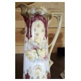 HAND PAINTED CHOCOLATE PITCHER
