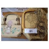 VINTAGE ENGLISH DRESSER BOX, DRESSER BOX