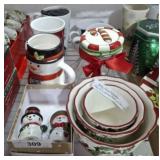 CHRISTMAS MUGS AND BOWLS
