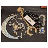 GROUP OF COSTUME NECKLACES