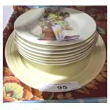 ROYAL NORFOLK COLLECTOR DISHES