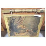 ANTIQUE FREDUNGER OIL ON BOARD 1890-1963