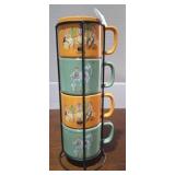 STACKABLE FALL THEMED MUGS